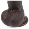 LoveToy SlidingSkin Gode Sliding Skin 17 x 4.2cm Marron